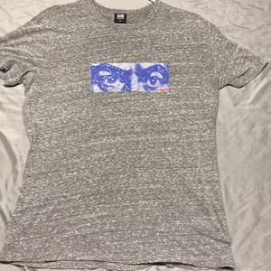OBEY eyeball benjamin block tee shirt